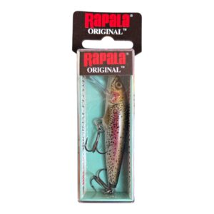 Señuelo rapala. Arcoiris flouting